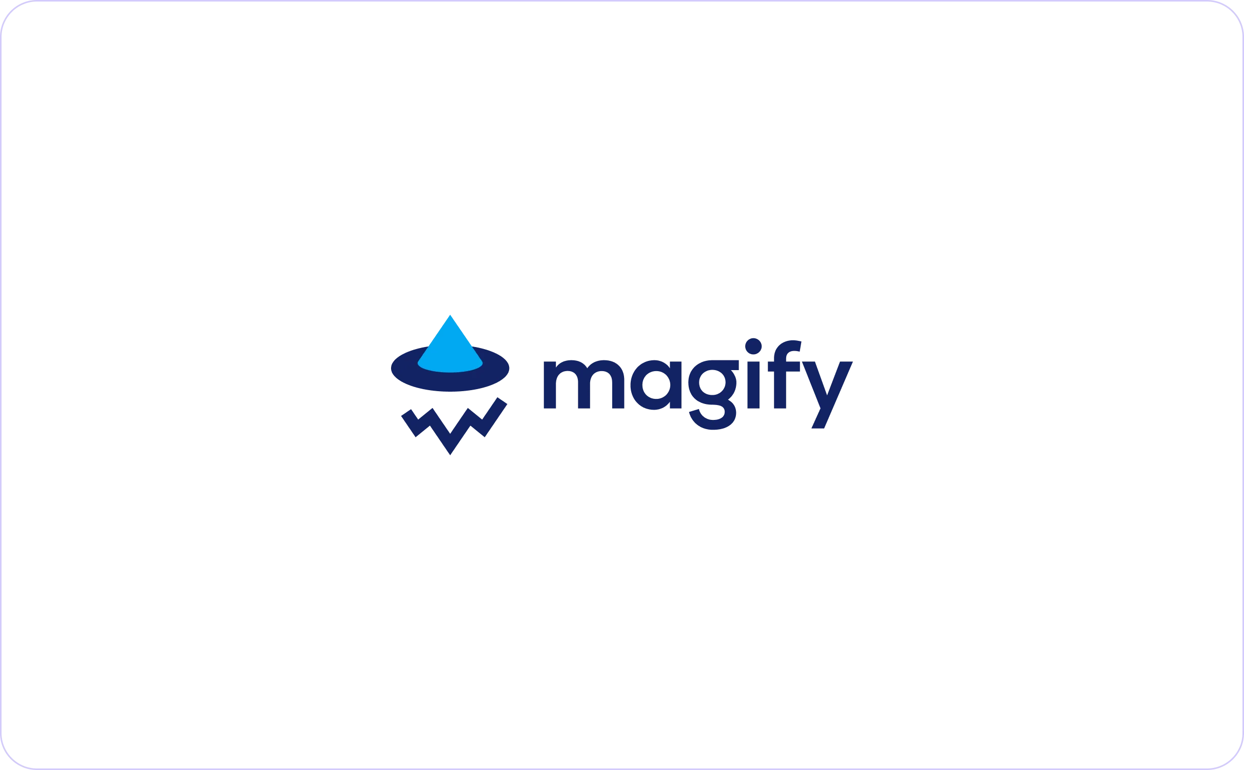 Magify light logo