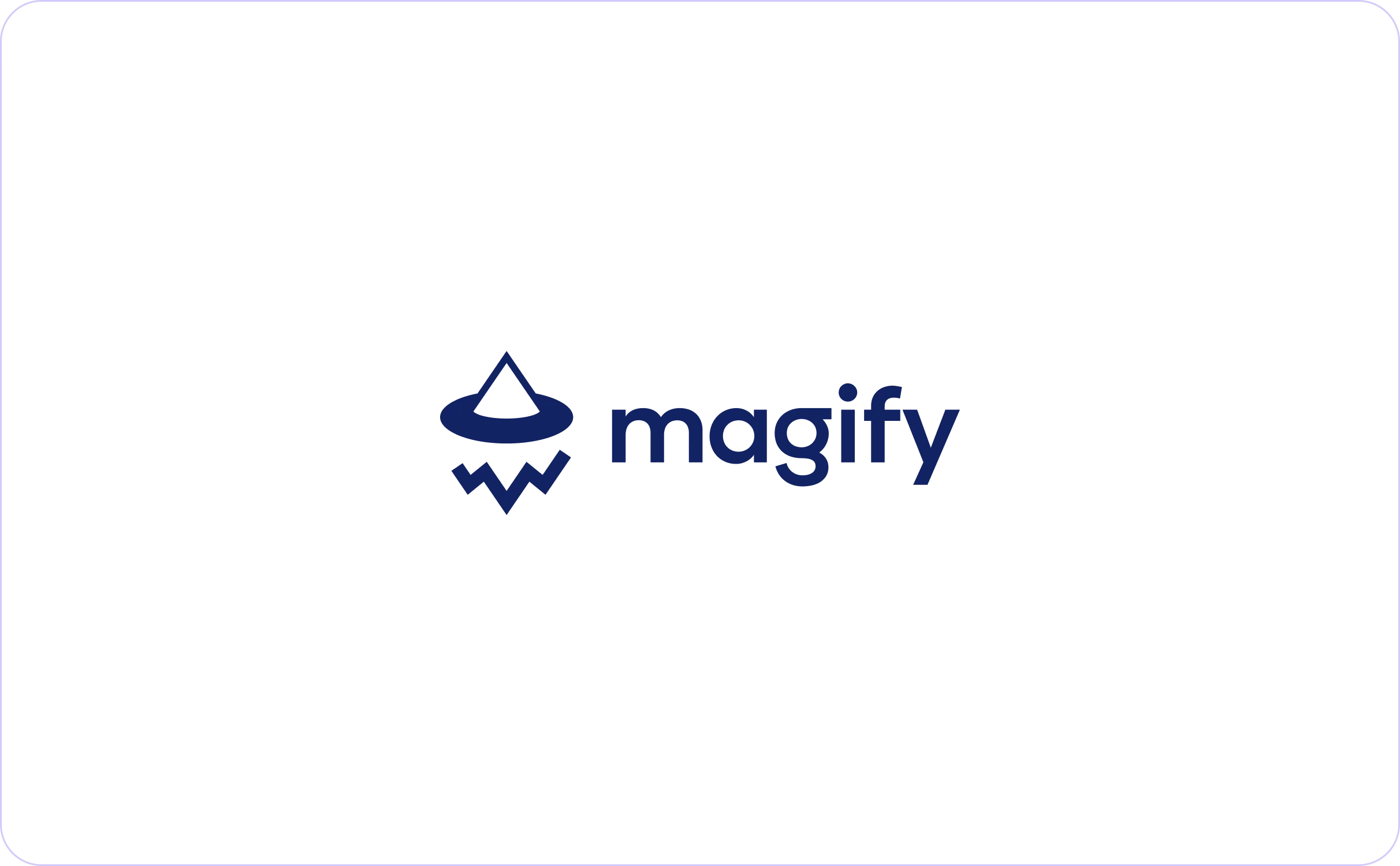 Magify light logo