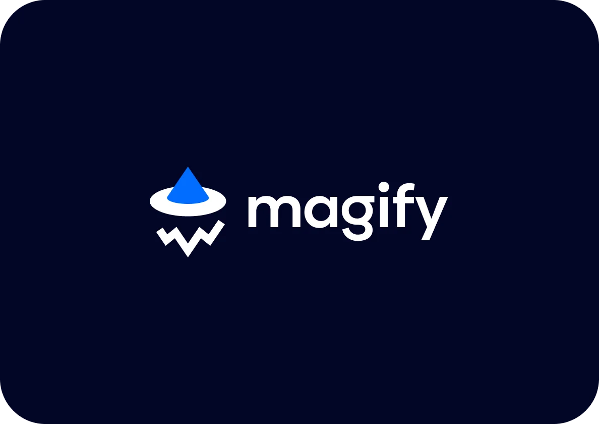 Magify grid logo